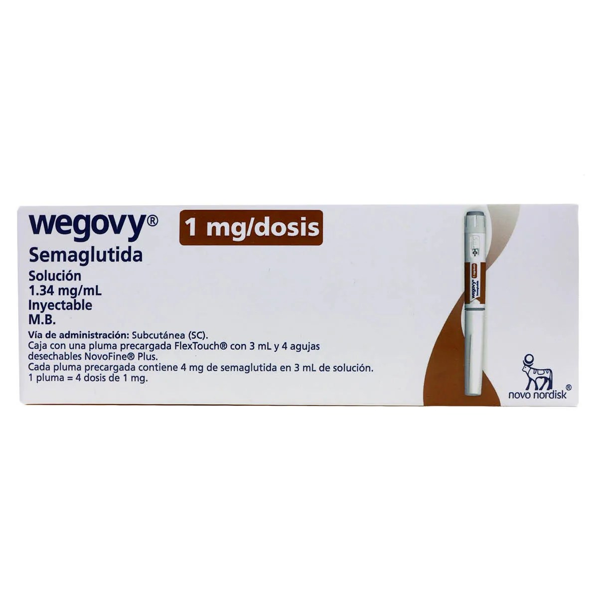 WEGOVY 1.34MG/ML S I PLUM 4X1 MG N