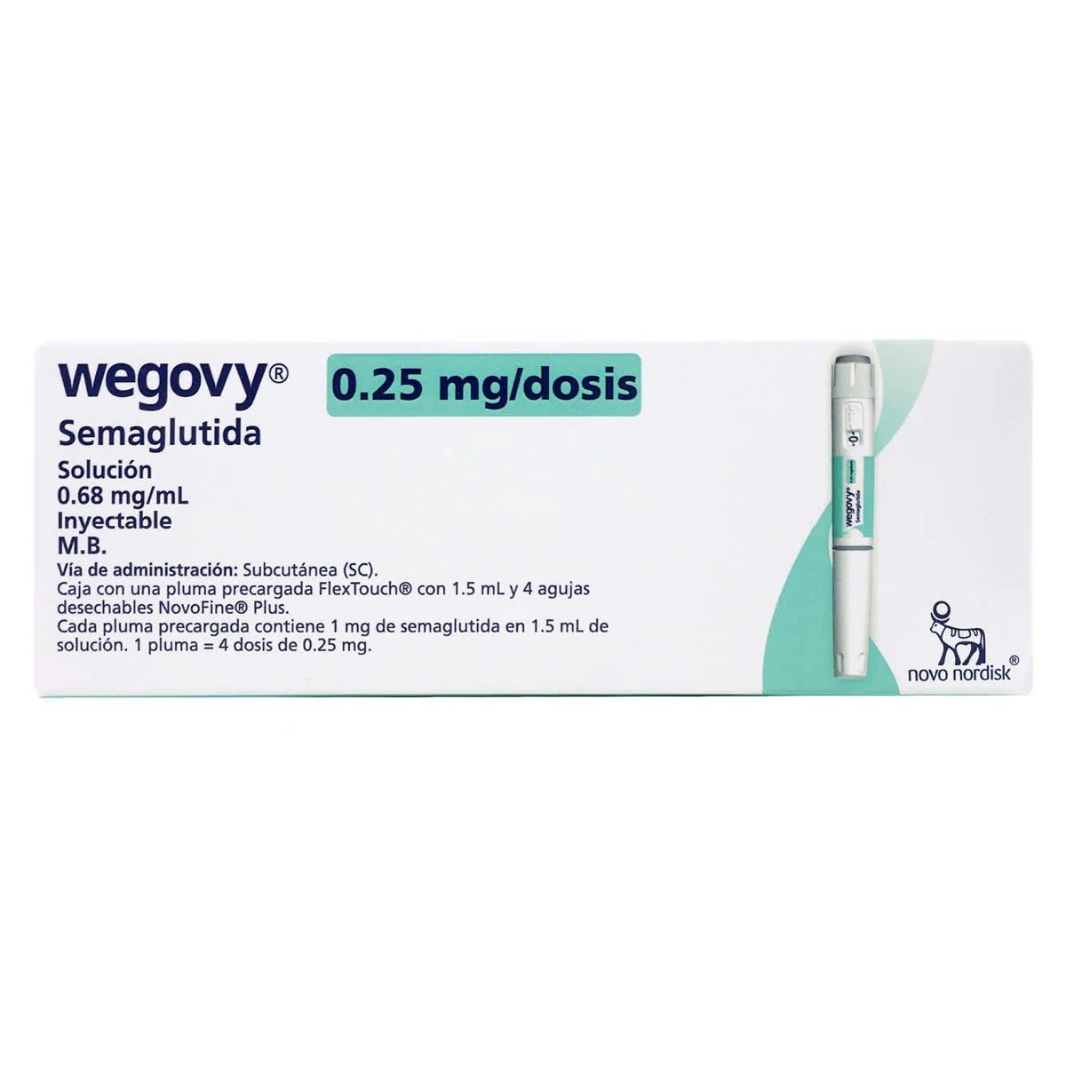 WEGOVY 0.68MG/ML S I PLUM 4X.25MGN