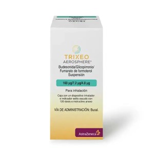 TRIXEO 160/7.2/4.8UG SUSP P/INHAL TRIXEO 160/7.2/4.8UG SUSP P/INHAL