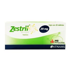 ZESTRIL 20 MG 28 TAB ZESTRIL 20 MG 28 TAB