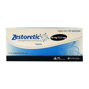 ZESTORETIC 20 MG 28 TAB ZESTORETIC 20 MG 28 TAB