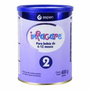 INFACARE 2 LACT 6-12 MESES PVO 400G INFACARE 2 LACT 6-12 MESES PVO 400G
