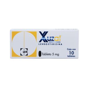 XUZAL 5 MG 10 TAB XUZAL 5 MG 10 TAB