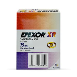 EFEXOR-XR 75 MG CAPS 20570 EFEXOR-XR 75 MG CAPS 20570