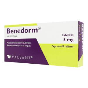 BENEDORM 3 MG 40 TAB BENEDORM 3 MG 40 TAB