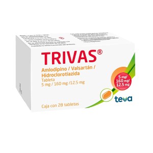 TRIVAS 5/160/12.5 MG 28 TAB TRIVAS 5/160/12.5 MG 28 TAB