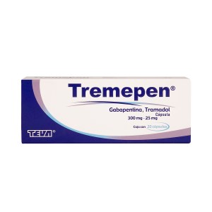 TREMEPEN 300/25MG 20 CAPS TREMEPEN 300/25MG 20 CAPS