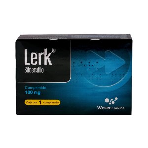 LERK CAJA CON 1 COMP. DE 100 MG. LERK CAJA CON 1 COMP. DE 100 MG.