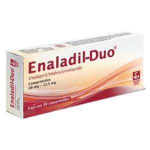 ENALADIL-DUO 20/12.5 MG CPR 30 ENALADIL-DUO 20/12.5 MG CPR 30