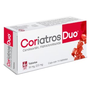 CORIATROS DUO 16/12.5MG TAB 14 CORIATROS DUO 16/12.5MG TAB 14