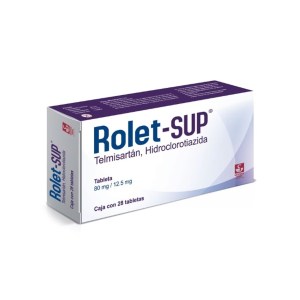 ROLET-SUP 80/12.5 MG 28 TAB ROLET-SUP 80/12.5 MG 28 TAB