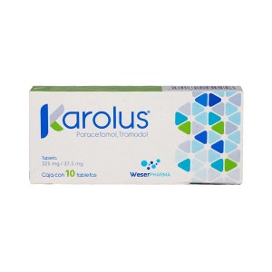 KAROLUS 325/37.5MG 10 TAB KAROLUS 325/37.5MG 10 TAB