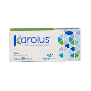 KAROLUS 325/37.5MG 20 TAB KAROLUS 325/37.5MG 20 TAB