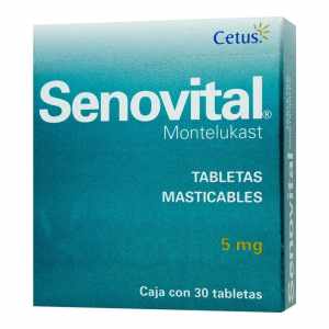 SENOVITAL 5MG TAB MASTIC 30 SENOVITAL 5MG TAB MASTIC 30