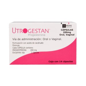 UTROGESTAN 200 MG 14 CAPS UTROGESTAN 200 MG 14 CAPS