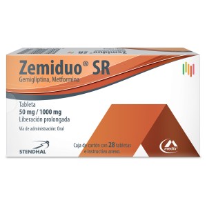 ZEMIDUO SR 50/1000MG 28 TAB ZEMIDUO SR 50/1000MG 28 TAB