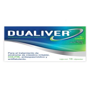 DUALIVER 100/150 MG 16 CAPS DUALIVER 100/150 MG 16 CAPS