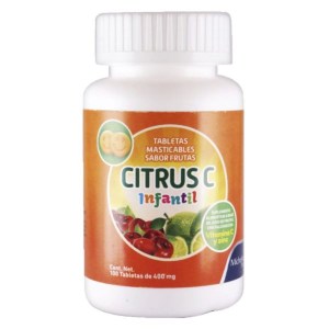 CITRUS C INF SUP ALIM 100 TAB MAST CITRUS C INF SUP ALIM 100 TAB MAST