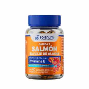 OMEGA 3 SALMON SALVAJE ALASK 60CAPS OMEGA 3 SALMON SALVAJE ALASK 60CAPS