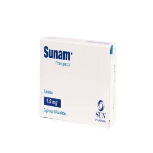 Sunam 1.50 mg c/30 Tab. Sunam 1.50 mg c/30 Tab.
