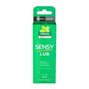 GEL SENSY LUB P/MASAJE MENTA 60ML GEL SENSY LUB P/MASAJE MENTA 60ML