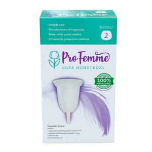 COPA MENSTRUAL PROFEMME MOD 2 COPA MENSTRUAL PROFEMME MOD 2