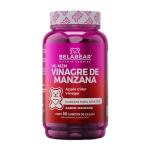 BELABEAR VINAGRE DE MANZANA 90X2.8GR BELABEAR VINAGRE DE MANZANA 90X2.8GR