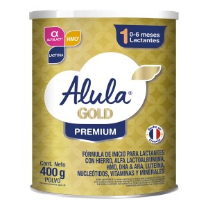 ALULA GOLD 1 PREMIUM 0-6 MES 400 G ALULA GOLD 1 PREMIUM 0-6 MES 400 G