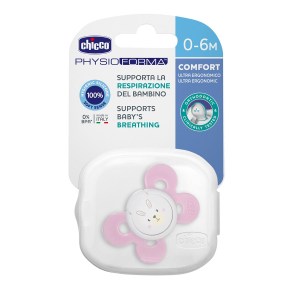 CHUPON CHICCO PHYSI ROSA 0-6M C/1N CHUPON CHICCO PHYSI ROSA 0-6M C/1N