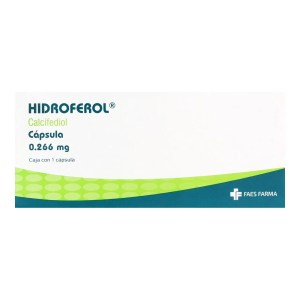 HIDROFEROL 0.266 MG 1 CAPS HIDROFEROL 0.266 MG 1 CAPS