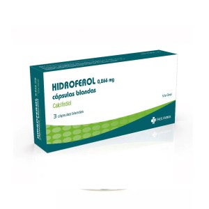 HIDROFEROL 0.266 MG 3 CAPS HIDROFEROL 0.266 MG 3 CAPS