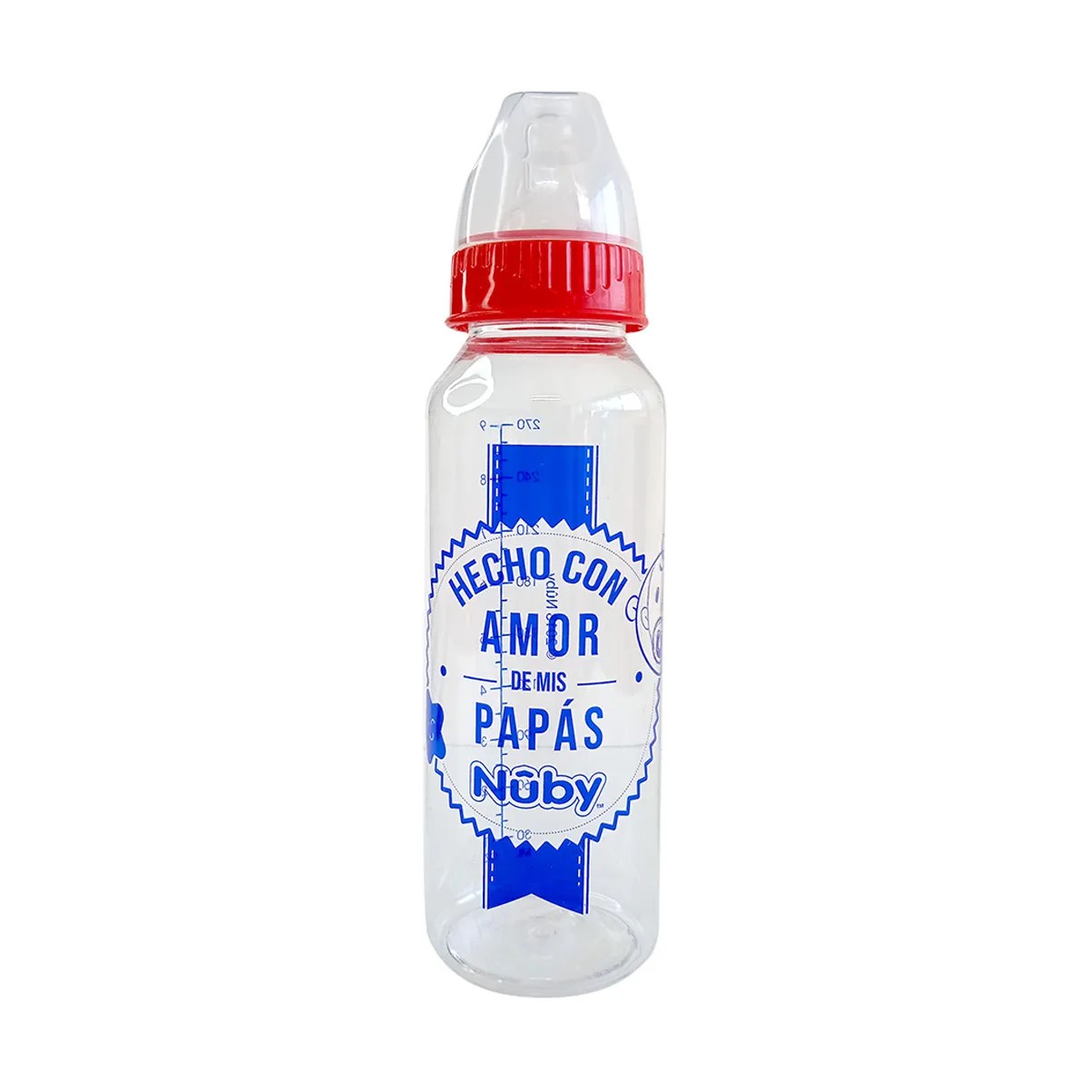 BIB NUBY DECORADO +0M 9OZ 270ML BIB NUBY DECORADO +0M 9OZ 270ML