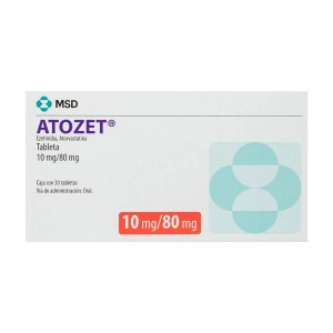 ATOZET 10/80MG 30 TAB ATOZET 10/80MG 30 TAB