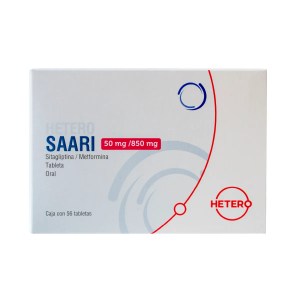 SAARI 50/850 MG 56 TAB SAARI 50/850 MG 56 TAB