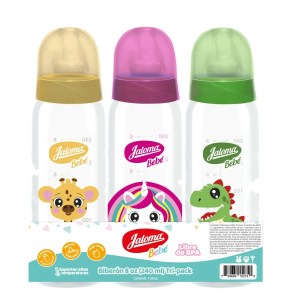 BIB JALOMA BEBE ANIMA 3PACK 240MLN BIB JALOMA BEBE ANIMA 3PACK 240MLN