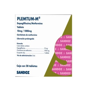 PLEMTUM-M LP 10/1000MG 28 TAB N PLEMTUM-M LP 10/1000MG 28 TAB N