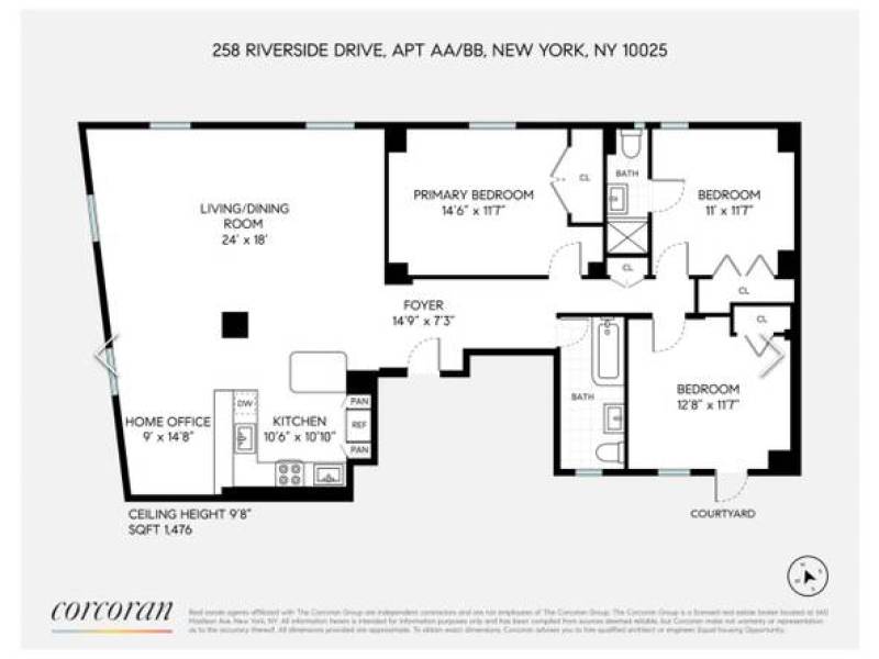 ***Deal Alert !! ** 3 Bed /2Bath on Riverside Drive
,385,000
Upper West Side ***Deal Alert !! ** 3 Bed /2Bath on Riverside Drive
,385,000
Upper West Side