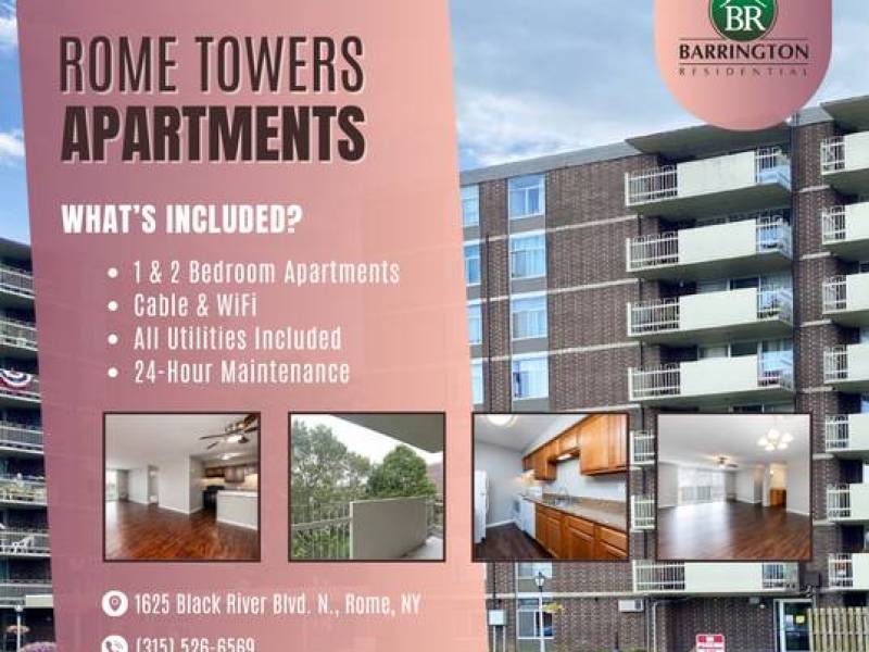 The living is easy ANYTIME & the deals are great NOW.
,116
Rome The living is easy ANYTIME & the deals are great NOW.
,116
Rome