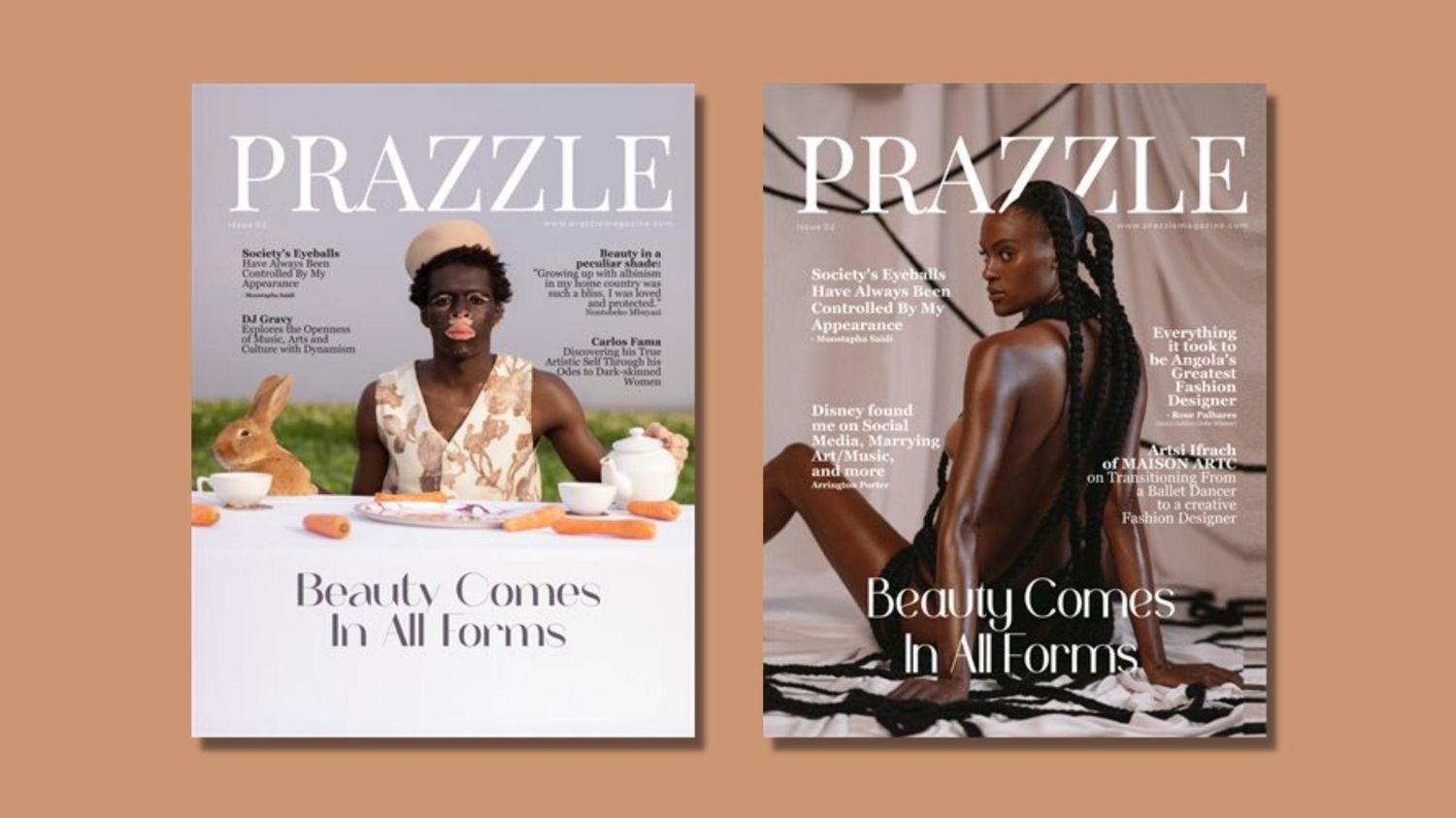 New Issue of Prazzle Magazine Explores Fresh Perspectives of Beauty New Issue of Prazzle Magazine Explores Fresh Perspectives of Beauty