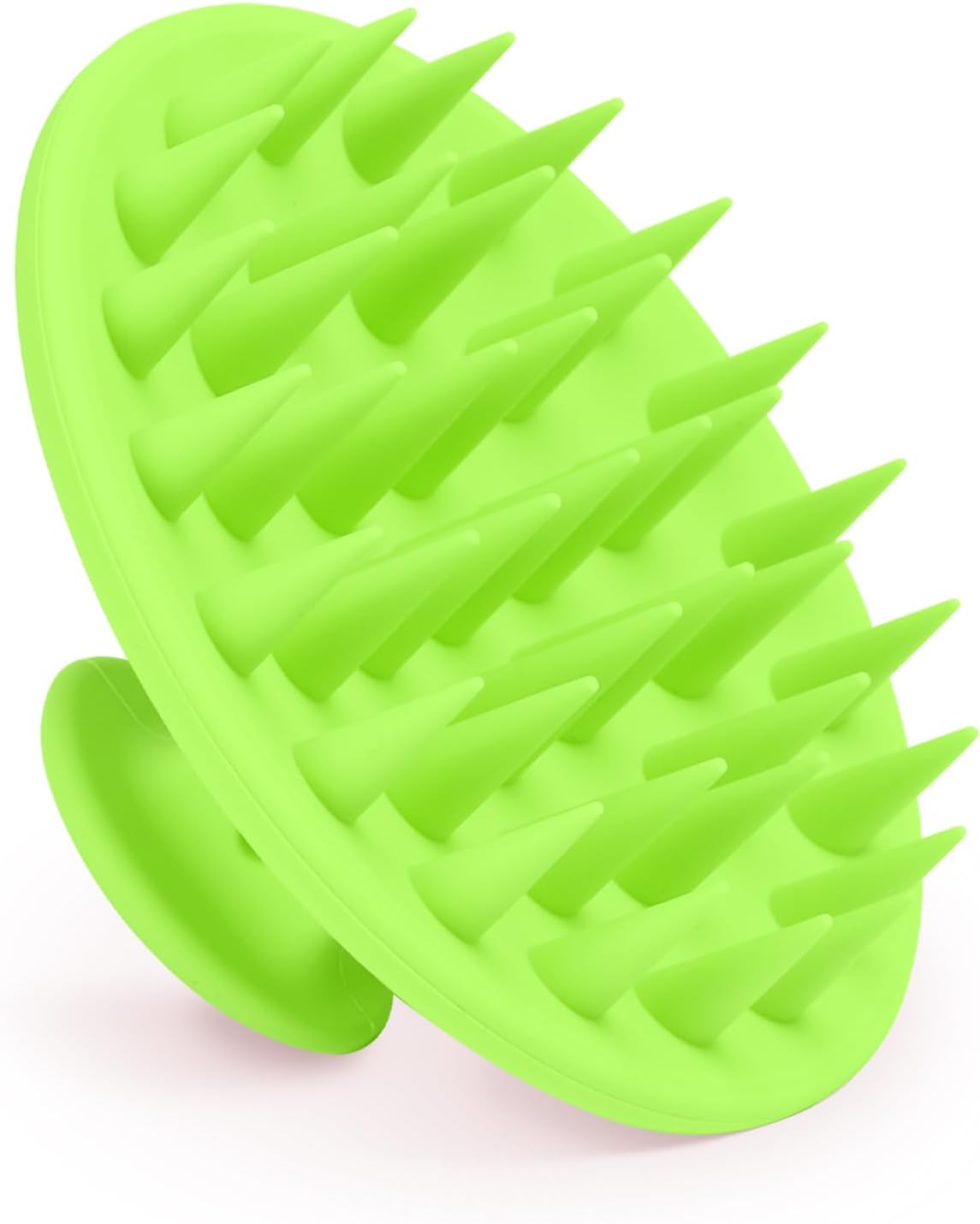Silicone Scalp Massager Shampoo Brush, Scalp Brush for Hair Growth & Dandruff Removal, Hair Scrubber Scalp Stimulator Exfoliator Brush with Soft Bristles for Wet Dry Scalp Care (Green) Silicone Scalp Massager Shampoo Brush, Scalp Brush for Hair Growth & Dandruff Removal, Hair Scrubber Scalp Stimulator Exfoliator Brush with Soft Bristles for Wet Dry Scalp Care (Green)