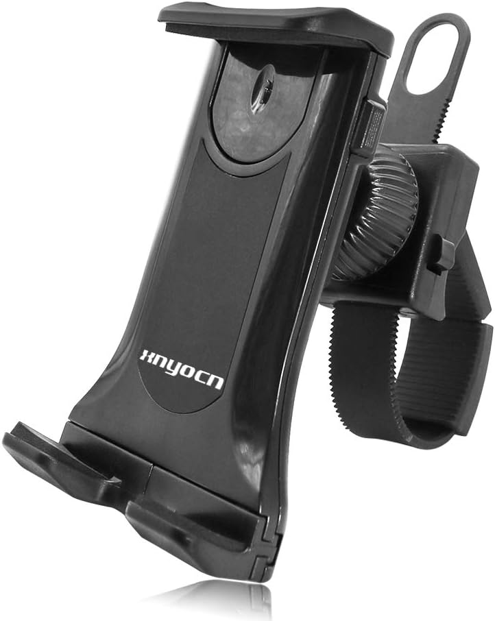 Sunny Health & Fitness Mobile Phone and Tablet Clamp Mount Holder for Bikes, Ellipticals, Treadmills and Other Handlebar Fitness Equipment Sunny Health & Fitness Mobile Phone and Tablet Clamp Mount Holder for Bikes, Ellipticals, Treadmills and Other Handlebar Fitness Equipment