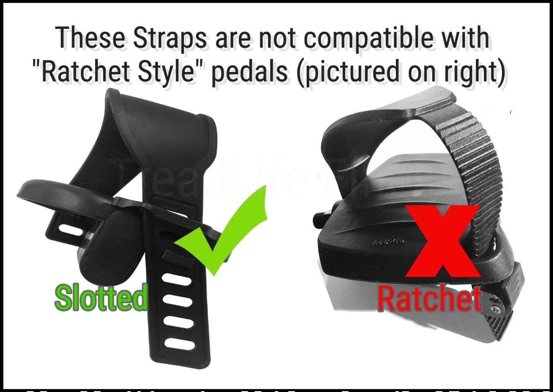 TreadLife Fitness Stationary Bike Pedal Straps – Extra Long – Compatible with Sunny Health & Fitness Bikes (Pair) TreadLife Fitness Stationary Bike Pedal Straps – Extra Long – Compatible with Sunny Health & Fitness Bikes (Pair)