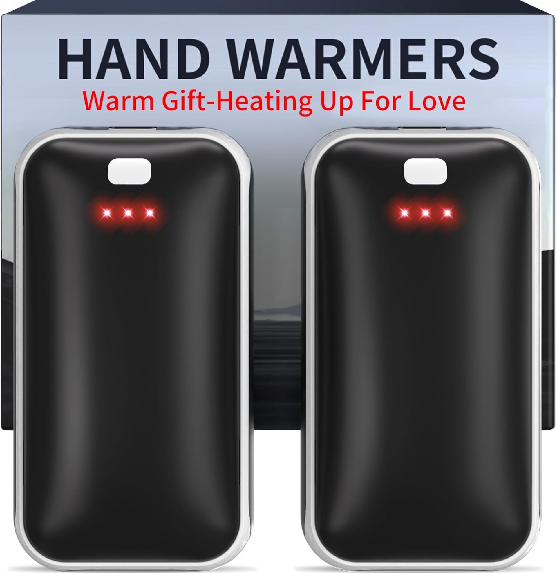 Hand Warmers Rechargeable, 2 Pack Electric Hand Warmer, Reusable Portable Pocket Heater USB Handwarmers, Gifts for Men, Women, Indoor, Outdoor, Hiking, Skiing, Camping, Hunting Accessories Hand Warmers Rechargeable, 2 Pack Electric Hand Warmer, Reusable Portable Pocket Heater USB Handwarmers, Gifts for Men, Women, Indoor, Outdoor, Hiking, Skiing, Camping, Hunting Accessories