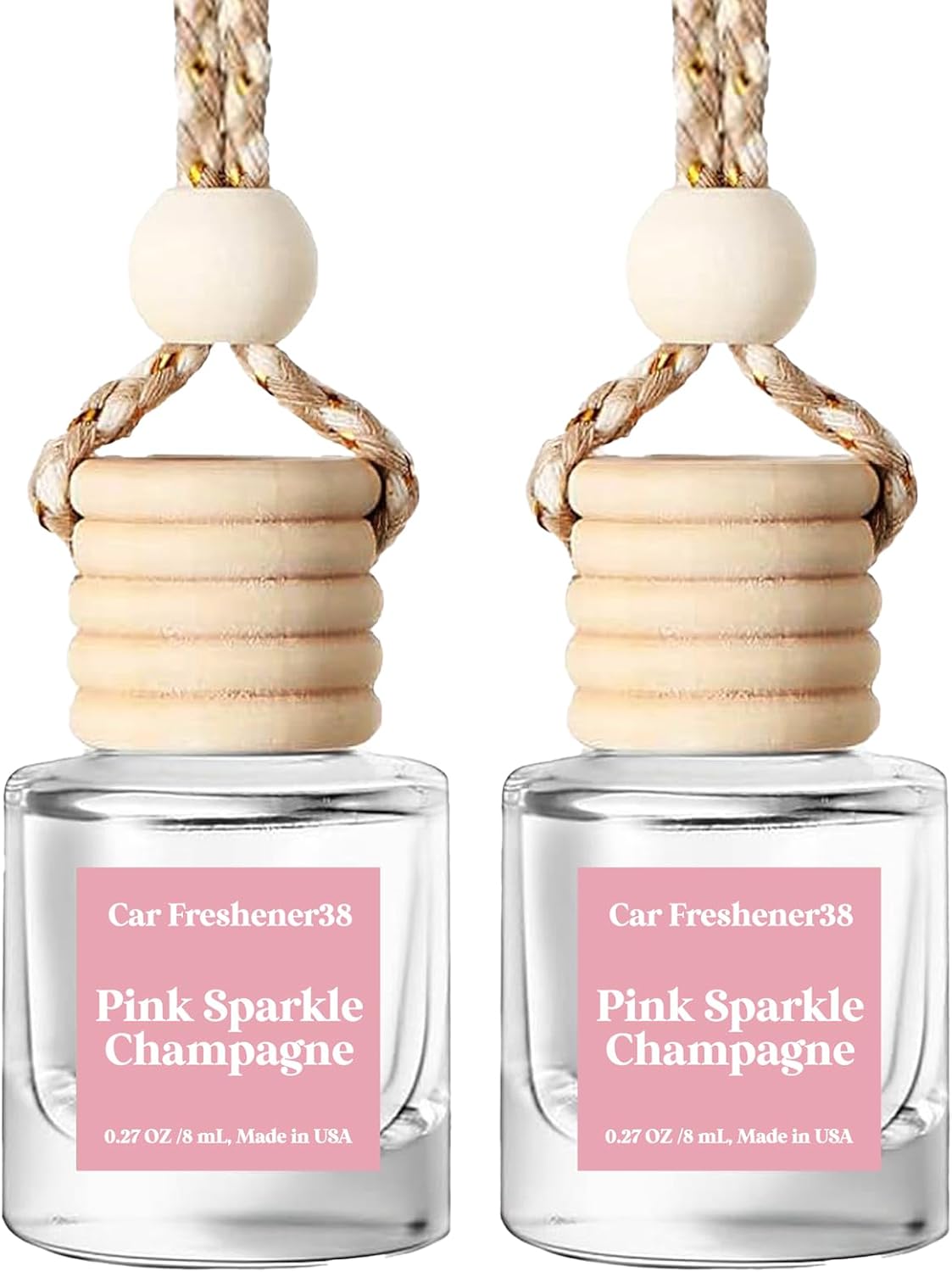HoogaLife Car Air Freshener Diffuser 2 Pack Hanging Air Freshener Diffuser – Pink Sparkle Champagne Fragrance Oil Air Diffuse r for Car, 45+ Days Long Lasting Fragrance Made in USA HoogaLife Car Air Freshener Diffuser 2 Pack Hanging Air Freshener Diffuser – Pink Sparkle Champagne Fragrance Oil Air Diffuse r for Car, 45+ Days Long Lasting Fragrance Made in USA