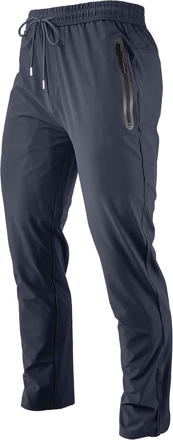 Men’s Lightweight Quick Dry Hiking Running Pants Outdoor Sports Breathable Zipper Pockets Athletic Work Pants Men’s Lightweight Quick Dry Hiking Running Pants Outdoor Sports Breathable Zipper Pockets Athletic Work Pants