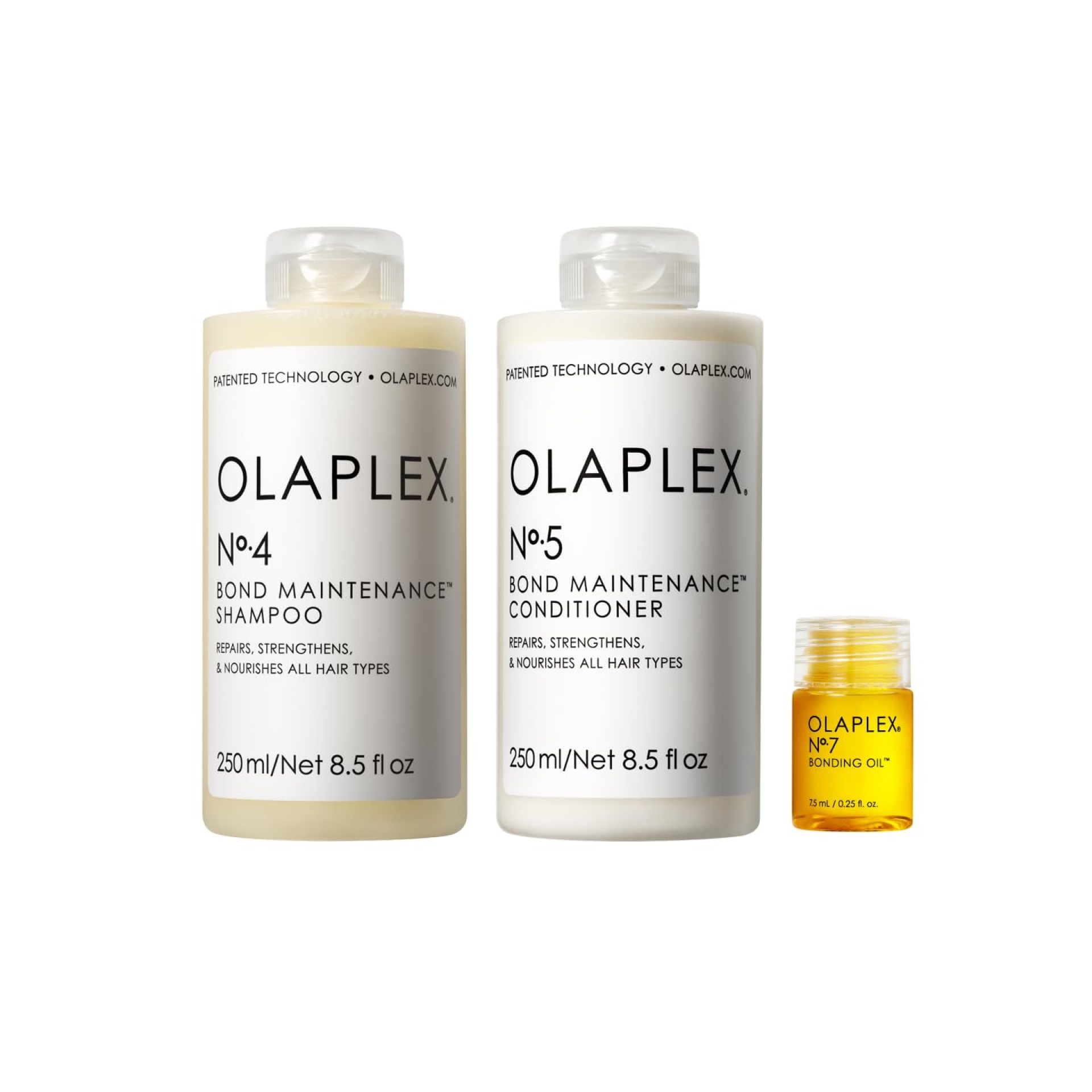 Olaplex Wash and Shine Hair Kit: No. 4, 5, 7, Shampoo & Conditioner Set to Cleanse, Hydrate, & Control Frizz Up to 72 Hours, Bonding Oil for Shine & Protect, For All Hair Types Olaplex Wash and Shine Hair Kit: No. 4, 5, 7, Shampoo & Conditioner Set to Cleanse, Hydrate, & Control Frizz Up to 72 Hours, Bonding Oil for Shine & Protect, For All Hair Types