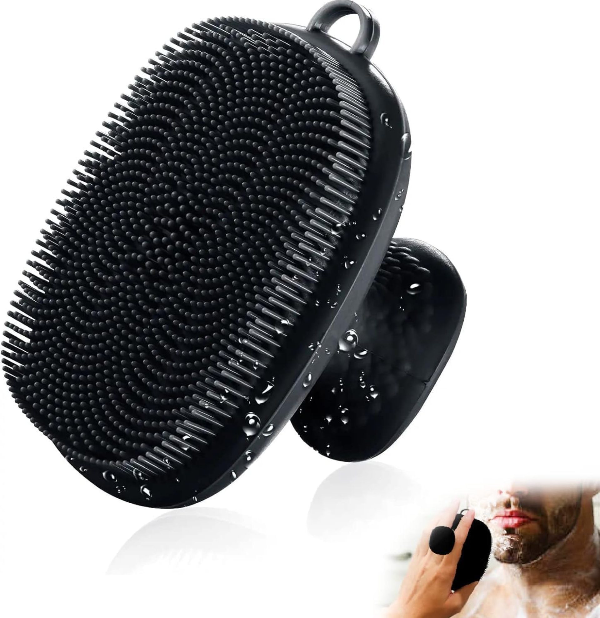 VWMYQ Face Scrubber, Pore Scrubber Silicone Face Scrubber for Men,Silicone Face Wash Brush Manual Waterproof Cleansing Skin Care Face Brushes for Exfoliating VWMYQ Face Scrubber, Pore Scrubber Silicone Face Scrubber for Men,Silicone Face Wash Brush Manual Waterproof Cleansing Skin Care Face Brushes for Exfoliating