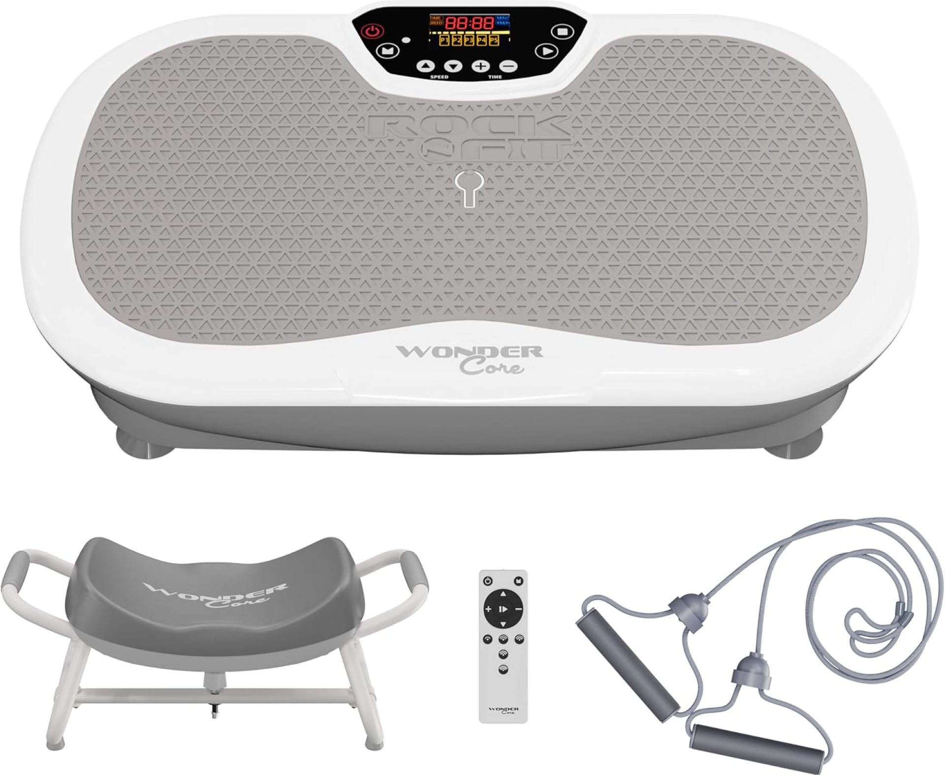 Wonder Core Vibration Plate Exercise Machine for Weight Loss, Power Shake Plate Vibration Plate for Lymphatic Drainage, Vibrating Plate for Whole Body Fitness Equipment Exercise Equipment for Home Wonder Core Vibration Plate Exercise Machine for Weight Loss, Power Shake Plate Vibration Plate for Lymphatic Drainage, Vibrating Plate for Whole Body Fitness Equipment Exercise Equipment for Home