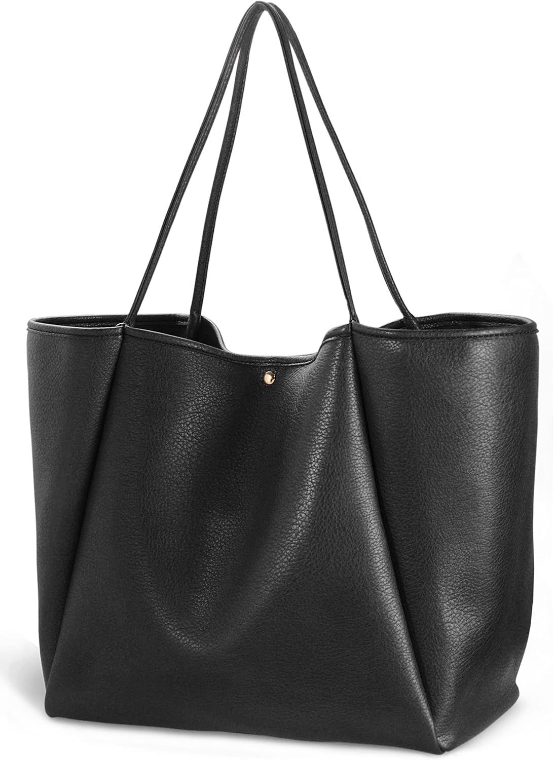 HOXIS Oversize Pu Leather Tote Women Weekender Bag Shopper Handbag Travel Purse HOXIS Oversize Pu Leather Tote Women Weekender Bag Shopper Handbag Travel Purse