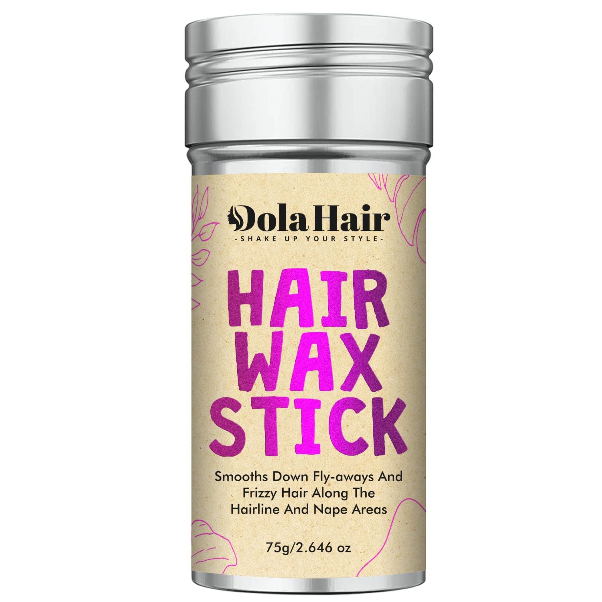 Dolahair Hair Wax Stick – Flyaway Control and Styling Pomade for Kids, Women, and Men – Hair Bun Maker and Accessorie (1 Pack of Wax) Dolahair Hair Wax Stick – Flyaway Control and Styling Pomade for Kids, Women, and Men – Hair Bun Maker and Accessorie (1 Pack of Wax)